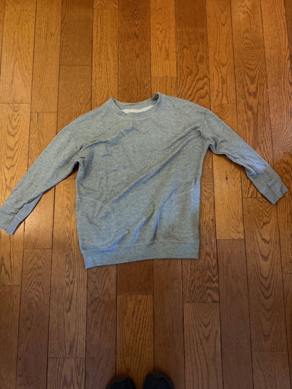 Men's Lightweight Crewneck Sweatshirt - Light Gray